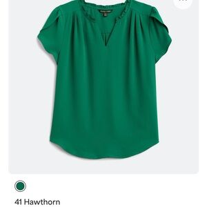 41 Hawthorn Emerald Blouse